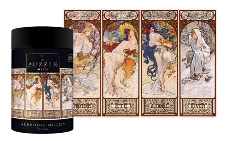 Puzzle 1000 Art 1 Mucha - INTERDRUK