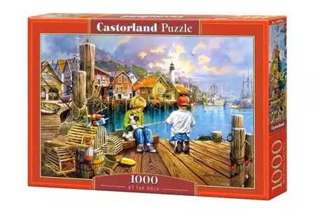 Puzzle 1000 At the Dock CASTOR - Castorland