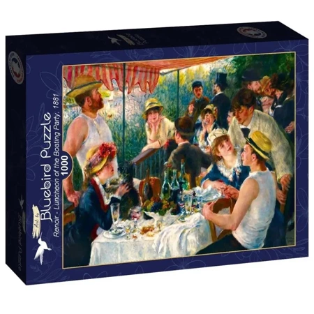 Puzzle 1000 Auguste Renoir, Śniadanie wioślarzy - Bluebird Puzzle