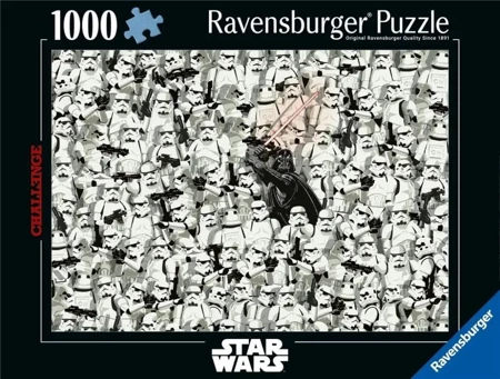 Puzzle 1000 Challenge. Gwiezdne Wojny - Ravensburger