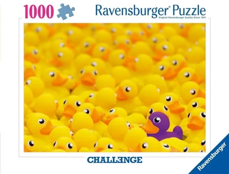 Puzzle 1000 Challenge. Kaczuszki - Ravensburger