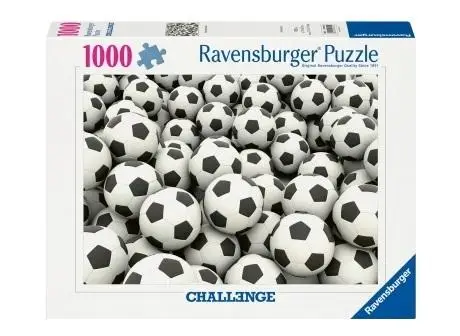 Puzzle 1000 Challenge. Piłki - Ravensburger