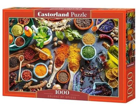 Puzzle 1000 Colors of Spices - Castorland