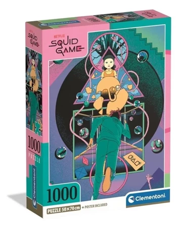 Puzzle 1000 Compact Squid Game Season 2 - Clementoni