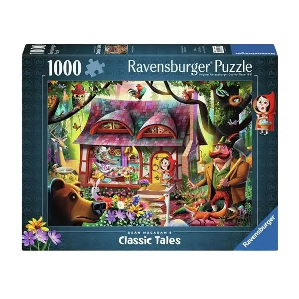 Puzzle 1000 Czerwony Kapturek - Ravensburger