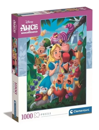 Puzzle 1000 Disney Alice - Clementoni