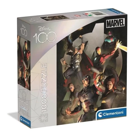 Puzzle 1000 Disney100 The Avengers - Clementoni