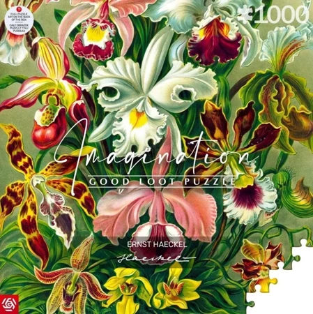 Puzzle 1000 Ernst Haeckel Orchidea / Orchid - Good Loot