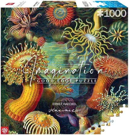 Puzzle 1000 Ernst Haeckel: Stworzenia morskie - Good Loot