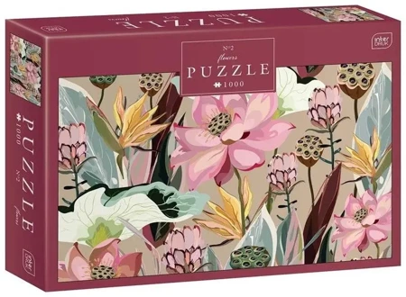 Puzzle 1000 Flowers 2 - INTERDRUK