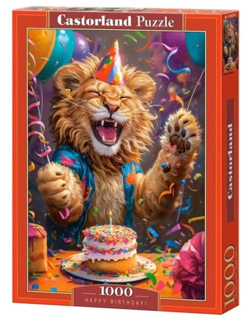 Puzzle 1000 Happy Birthday! CASTOR - Castorland