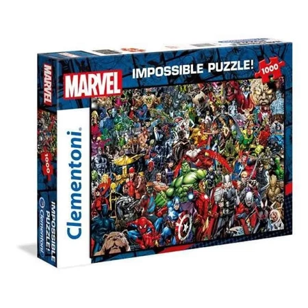 Puzzle 1000 Impossible Marvel - Clementoni