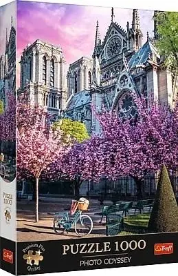 Puzzle 1000 Katedra Notre-Dame w Paryżu TREFL