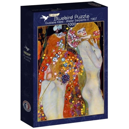 Puzzle 1000 Kobiety Gustave Klimt 1913 - Bluebird Puzzle