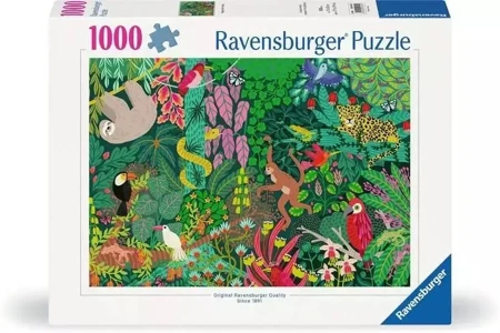 Puzzle 1000 Magiczny las deszczowy - Ravensburger