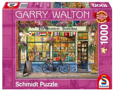 Puzzle 1000 PQ Księgarnia G. Walton 108104 - Schmidt Spiele Puzzle