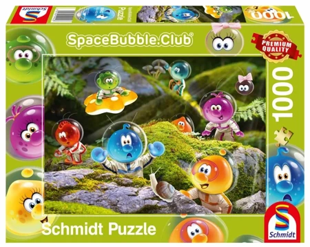 Puzzle 1000 PQ Lądowanie w lesie Spacebubble 111102 - Schmidt Spiele Puzzle