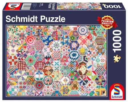 Puzzle 1000 PQ Patchwork - Schmidt Spiele Puzzle