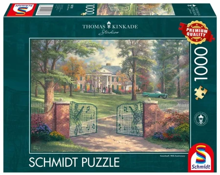 Puzzle 1000 PQ T. Kinkade Graceland latem 112730 - Schmidt Spiele Puzzle