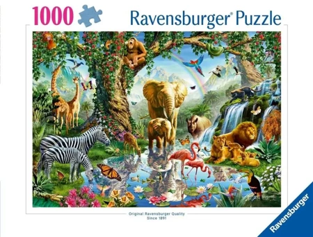 Puzzle 1000 Przygoda w dżungli - Ravensburger