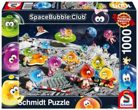 Puzzle 1000 Spacebubble, Na księżycu - G3