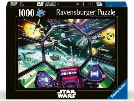 Puzzle 1000 Star Wars TIE Fighter Cockpit - Ravensburger