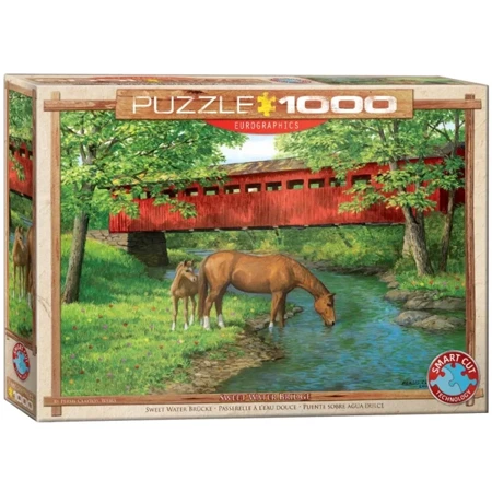 Puzzle 1000 Sweet Water Bridge by Weirs 6000-0834 - Eurographics