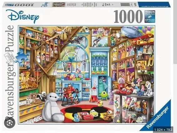 Puzzle 1000 Świat Disney - Ravensburger