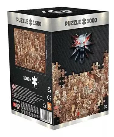 Puzzle 1000 The Witcher (Wiedźmin): Birthday - Good Loot