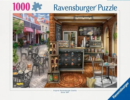 Puzzle 1000 Urocza Kawiarnia - Ravensburger