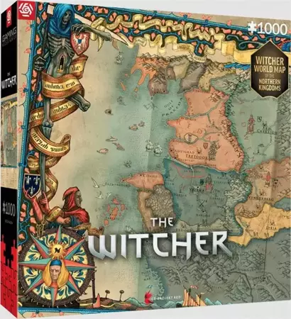 Puzzle 1000 Wiedźmin: The Nothern Kingdoms - Good Loot