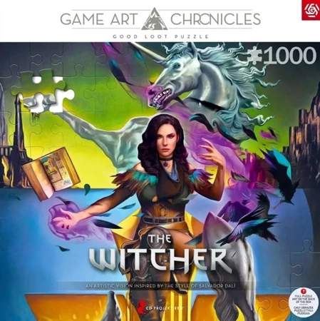 Puzzle 1000 Wiedźmin: Yennefer & Salvador Dali - Good Loot