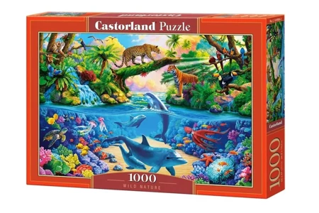 Puzzle 1000 Wild Nature CASTOR - Castorland