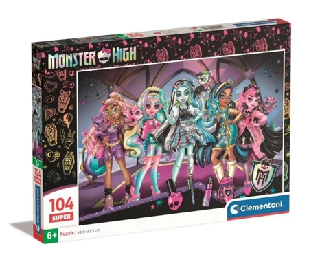 Puzzle 104 Super Monster High - Clementoni