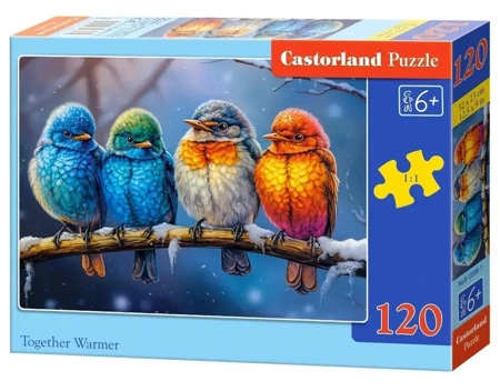 Puzzle 120 Together Warmer CASTOR - Castorland