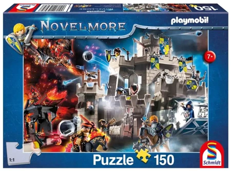 Puzzle 150 Playmobil Novelmore 112306 - Schmidt Spiele Puzzle