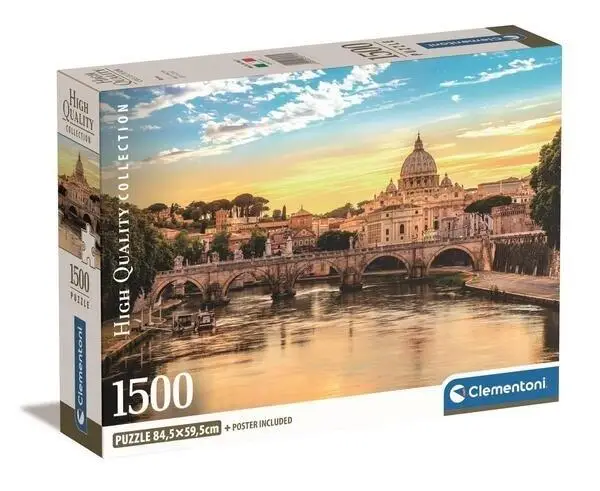 Puzzle 1500 Compact Rome - Clementoni