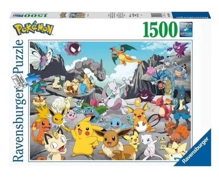 Puzzle 1500 Pokemon Classic - Ravensburger