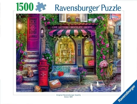 Puzzle 1500 Sklep z czekoladą - Ravensburger