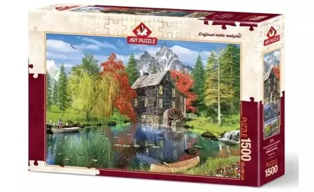 Puzzle 1500 Stary młyn - Artpuzzle