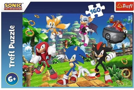 Puzzle 160 Sonic i przyjaciele TREFL