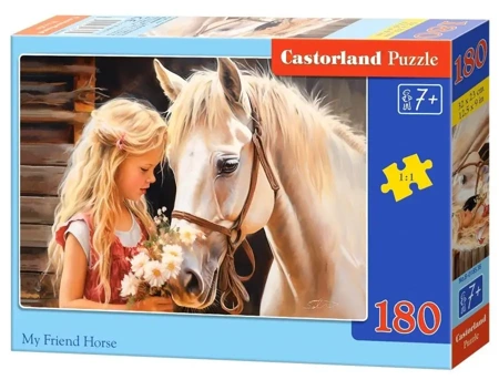 Puzzle 180 My Friend Horse CASTOR - Castorland