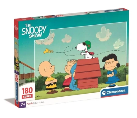 Puzzle 180 Super Kolor Peanuts - Clementoni