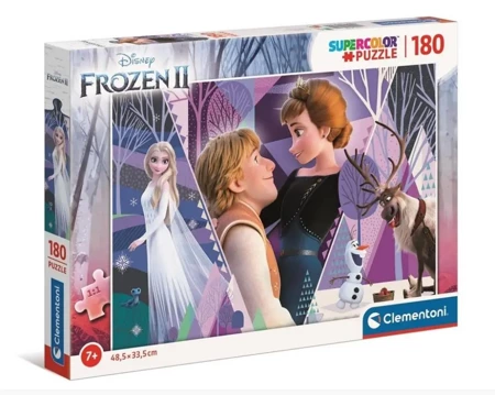 Puzzle 180 Super kolor Frozen 2 - Clementoni