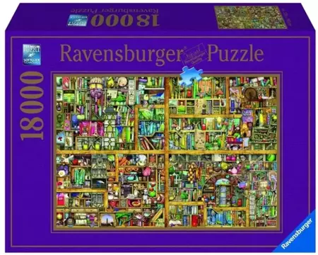 Puzzle 18000 Półka z książkami - Ravensburger