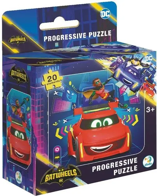 Puzzle 20 Batwheels. Czerwony Ptak - Dodo