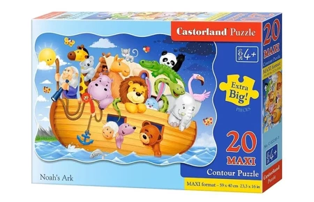 Puzzle 20 maxi - Arka Noego CASTOR - Castorland