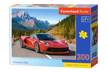 Puzzle 200 Mountain Ride CASTOR - Castorland