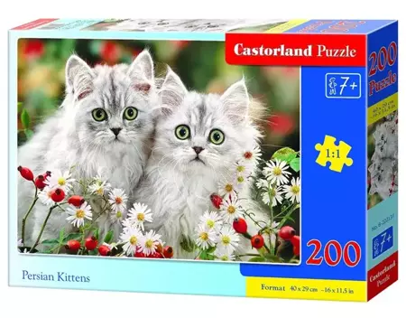 Puzzle 200 Persian Kittens CASTOR - Castorland