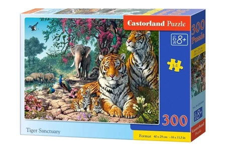 Puzzle 200 Tiger Sanctuary CASTOR - Castorland